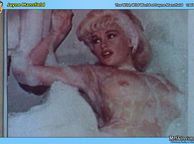 Jayne Mansfield In A Bubble Bath - topless blonde female