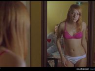Late Nineties Young Chloe Sevigny In Panties And Bra - ginger girl clothed