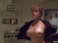Showing Her Big Celebrity Tits In Classic Film - big boobies female
