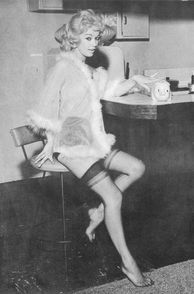 Pretty Lady In Lingerie Vintage Photo